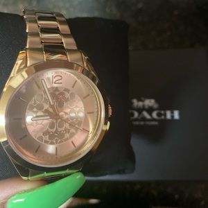 Brand new never worn Coach lady's watch